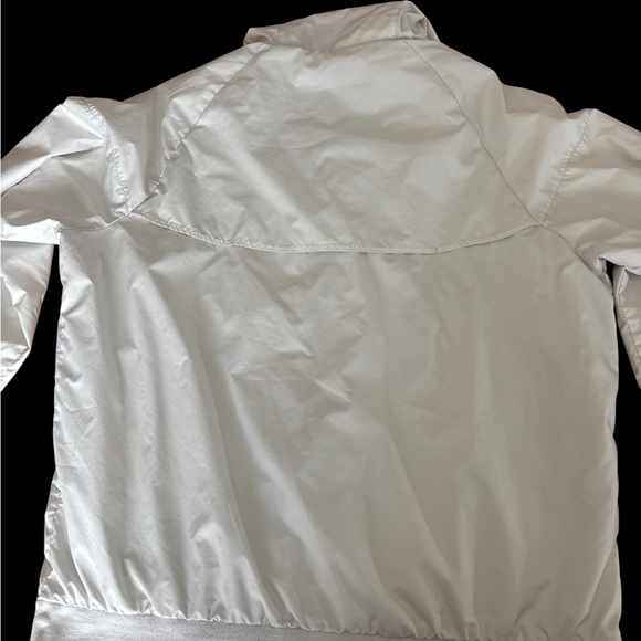Nike Men's White Windbreaker Jacket Black & White Lightweight Spring/Summer - Picture 6 of 10